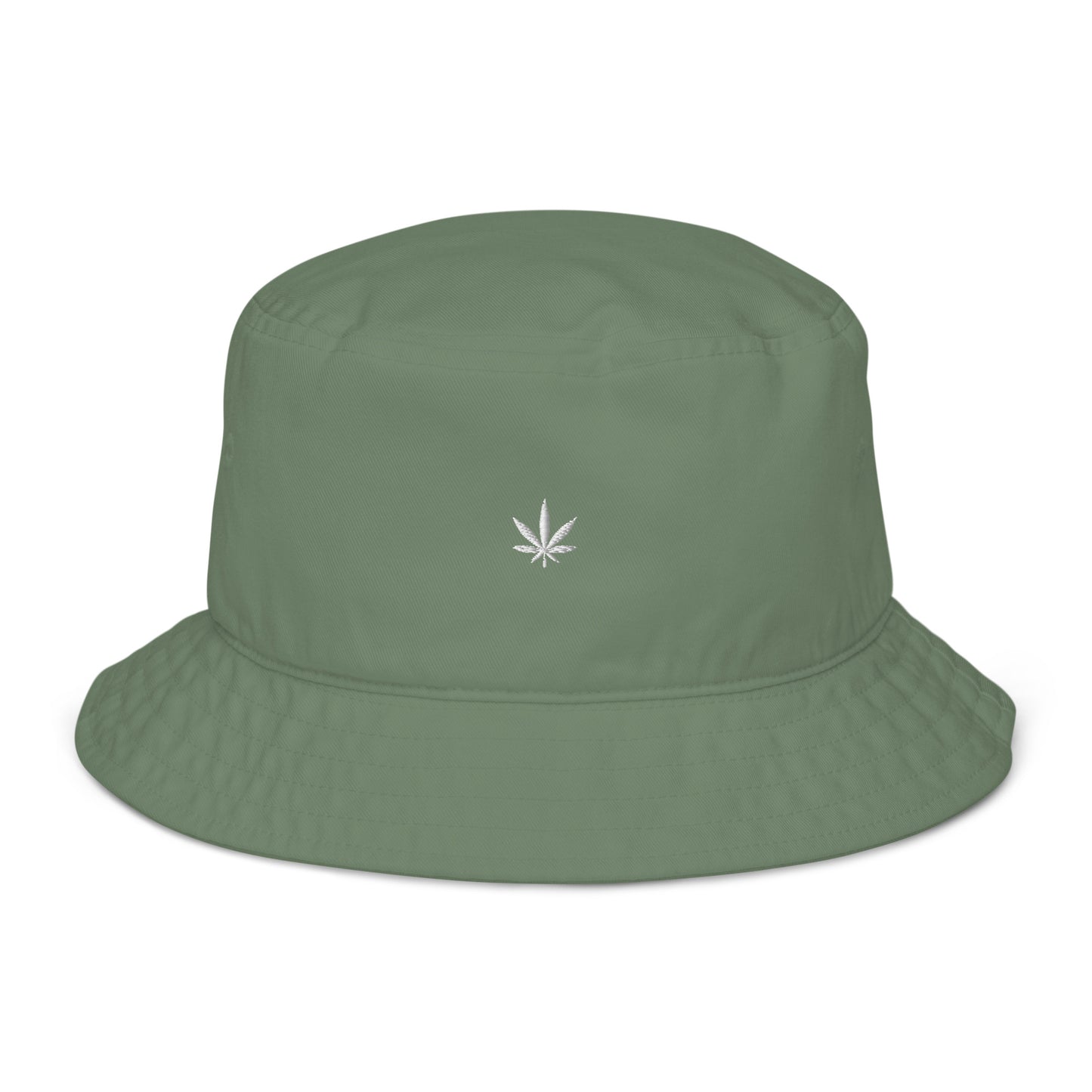 840 Organic bucket hat embroidered