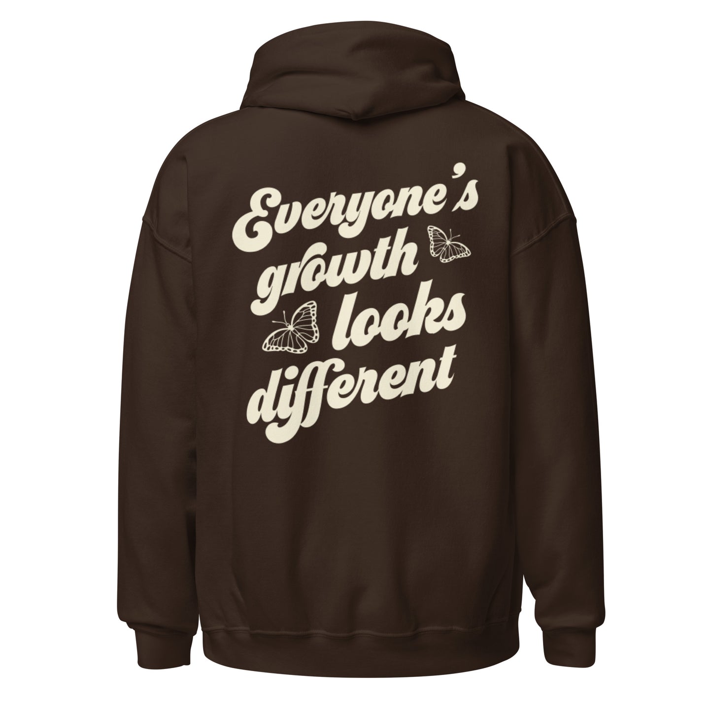 BUTTERFLY Unisex Hoodie brown